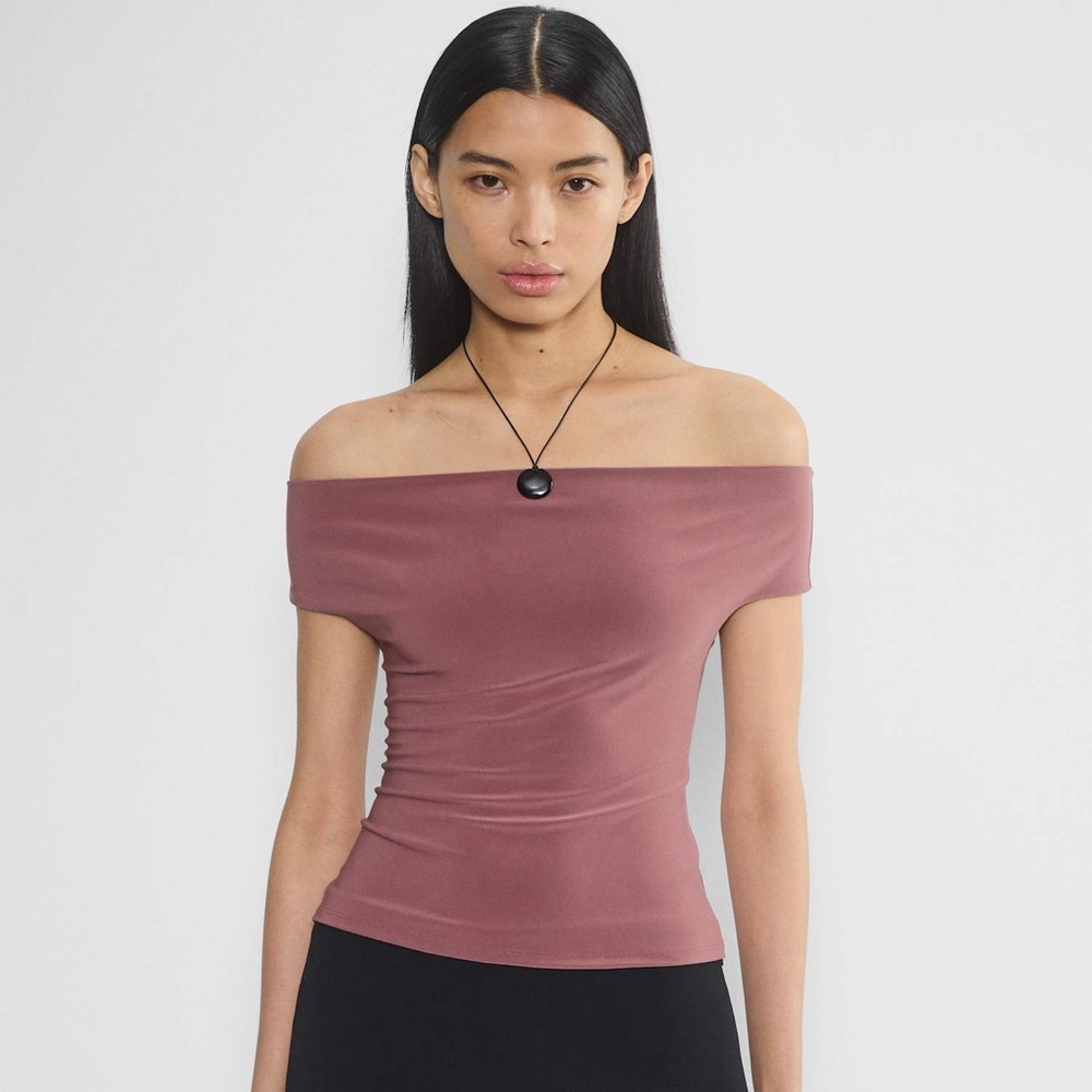 Aritzia Wilfred Smooth Matter™ Seymour Top Opera Rose - Size XS